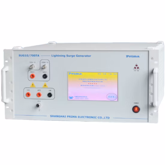 Sug10/700ta Сигнальная линия Генератор перенапряжения молнии Генератор перенапряжения для высоковольтного силового оборудования IEC61000
